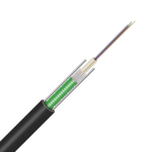 2-24 Core GYXTW Central Tube Fiber Optic Cable with 24m Distance and ISO45001 Certification