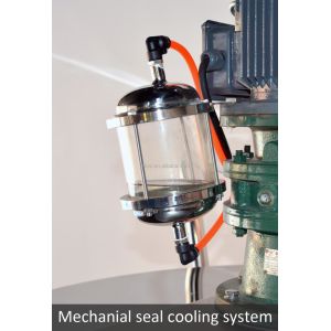 6000L Hand Sanitizer Mixer Machine Bottom Homogenizer With Frequency Inverter