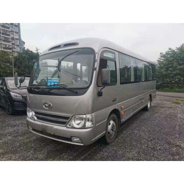 Quality 11 Seats Coach Bus Max Diesel Tank Engine Dimensions H-Yundai Origin Used Mini Bus CHM6710 Good Condition wholesale