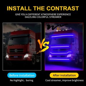 DC24V RGB Truck Led Strip Vehicle LED Work Lights Emergency Vehicle Led Strip