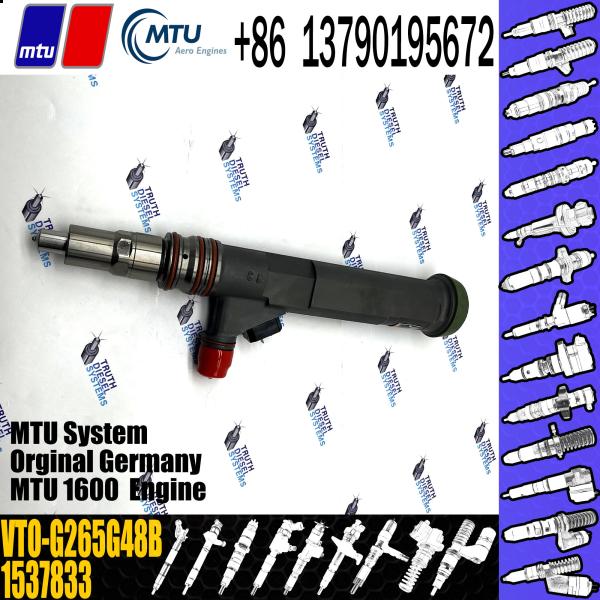 Quality 1498083 Diesel Fuel Injector ISO MTU VTO-G265G48B X5240750003 wholesale