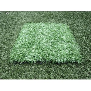 Cheap Waterproof 12800Dtex Fake Artificial Grass Flooring Lawn with Plastic Base for Park for sale