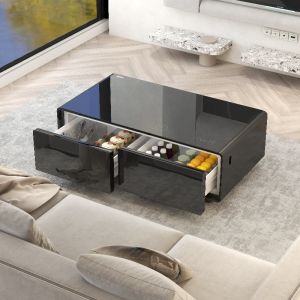 Upgrade Your Living Room with this Smart Coffee Table Multifunctional and