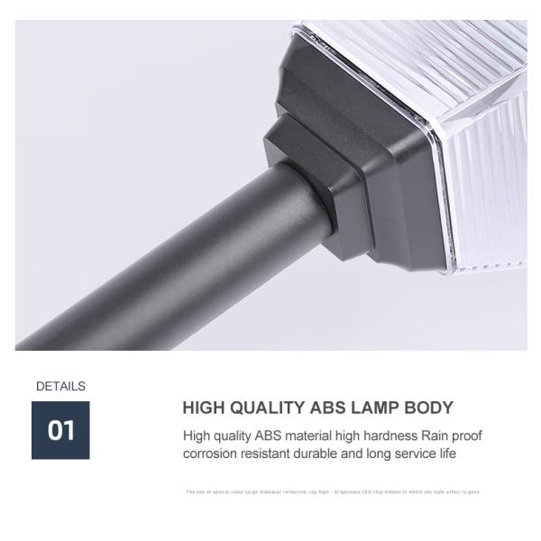 IP66 Waterproof Outdoor Garden Easy Stall All In One ABS Pathway Lights For Park Yard Patio Villas