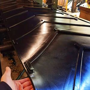 Upper Convex Herringbone Conveyor Belt, Nylonn Anti Slip and Wear-resistant