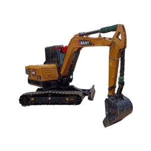Cheap Sany SY60C Digger Second Hand Construction Machinery with 0.25M³ Bucket and 2016 Year for sale