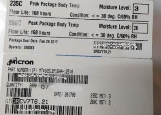 MT41K512M16HA-125:A 8G 1.35V 512Mx16 800MHz Dynamic Random Access Memory DDR3 0C