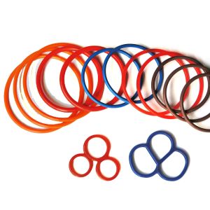 IATF16949 Silicone O Ring Gasket NBR FKM EPDM SIL FKM Material