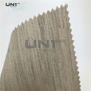Woven Soft Hand Feeling Hair Interlining For Jacket Formal Suit Uniform