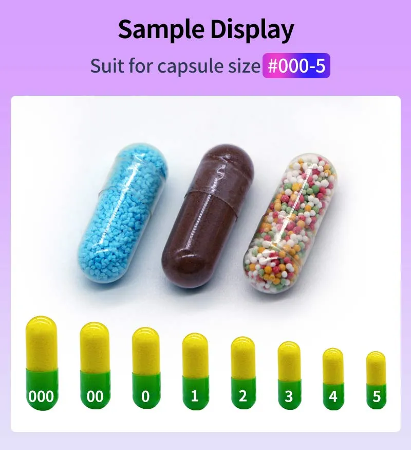 TIANHE Semi Automatic Hard Gel Capsule Filling Semi Auto Capsule Filler Machine