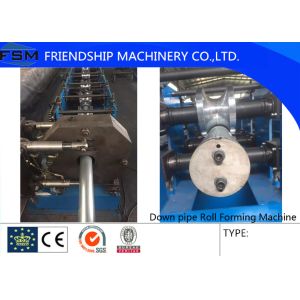 High Quatily 80mm/100mm Round Down Pipe Roll Forming Machine With Hydraulic