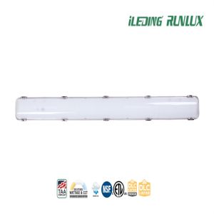 Flame Resistant LED Vapor Tight Light HV1 120~347V Surge Protection 2.5KV IP66