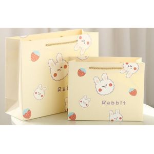 Embossed Printing Paper Bag 250gsm Printed Paper Carrier Bags