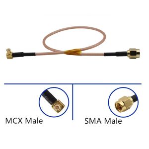 IPEX UFL To SMA Female Jack Bulkhead Connector Adaptor And Mini 1.13 RF Coax