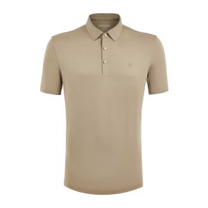 Embroidered Polo Shirt With Logo Plain White Polo Shirts 100% Cotton Custom