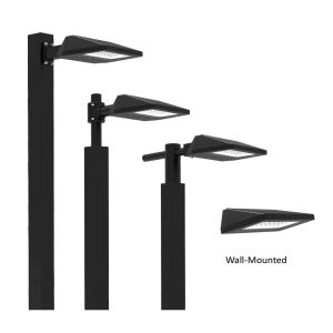 Cheap 6000K LED Post Top Light IP66 IK09 Pole Mounted LED Light Fixtures for sale