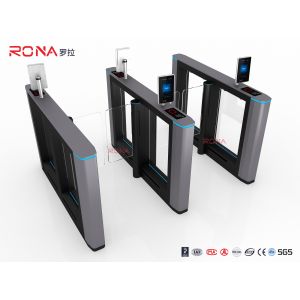 Turnstyle Door Turnstile Access Control System Arm Swing Barrier Gates For Bank