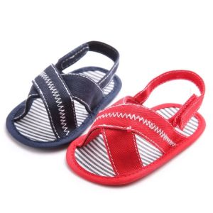 China Quick shipping Casual Canvas baby barefoot slipper infant Walking shoes toddler sandals on sale