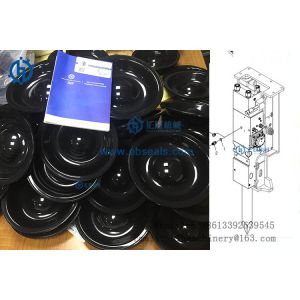 China Abrasion Proof Diaphragm Rubber Seal / Membrane Seal High Performance on sale
