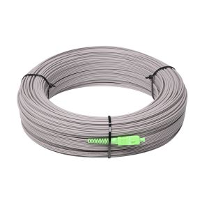 SC PC APC Pigtail Fiber Optical Drop Cable GJYXFCH Type FRP Strength