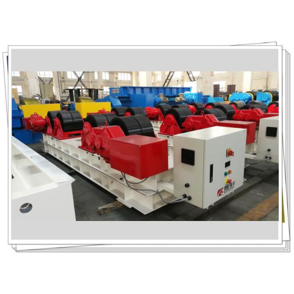 Quality Rubber Tyre Conventional Welding Rotator Fixed Turning Roller Bed 60t Tank Vessel wholesale
