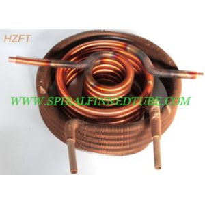 China Automotive Engineering Condenser Finned Coil Heat Exchangers  Aluminum / Copper on sale