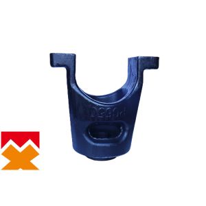 China Q345B PC650 Idler Yoke Excavator Undercarriage Spare Parts on sale