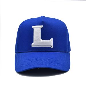 Structured Embroidered Baseball Caps With Metal Eyelets Full Seasons