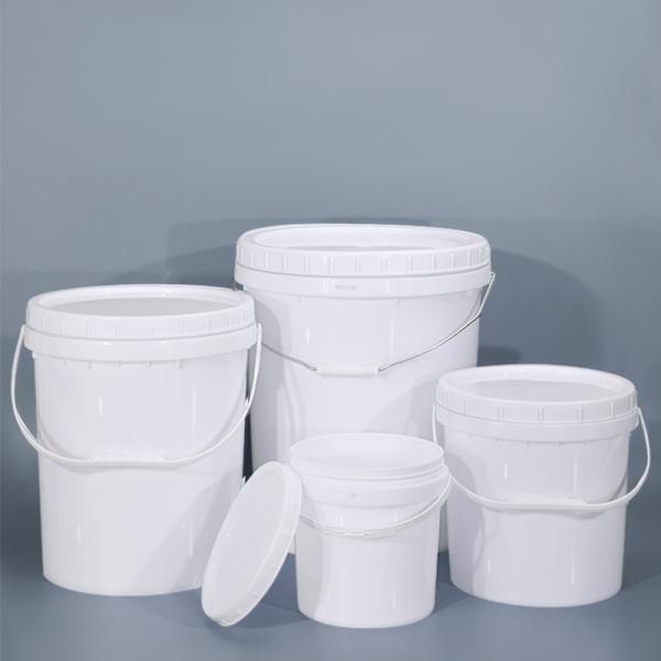 General Packaging 5L Food Grade PP Storage Container Plastic Bucket With Screw
