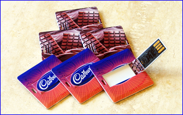 Noble Slim Square Card Best USB Flash Drive High Quality Printing