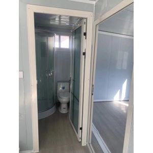 Galvanized Steel Frame Container Houses Modern Movable Living Foldable