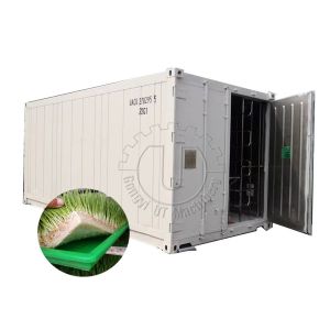 China 64pcx Sprout Box Bumper Shipping Container LED Grow Light for Poultry Feed Production on sale