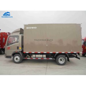 154hp Sinotruk Container Howo Light Truck 8 Tons With Euro 3 Cummins Engine