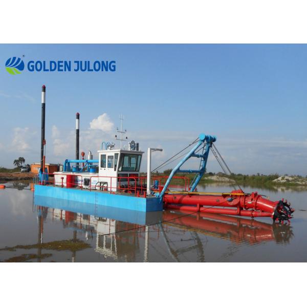 Modular Structure Sand Suction Dredger With 12 M Dredging Depth Sand Dredger