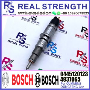 Diesel Common Rail Fuel Injector 4937065 0445120123 For CUMMINS ISBe / DONGFENG