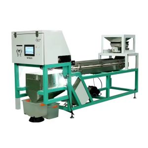 Color Sorter Machine For Peeled Garlic Garlic Processing Plant Chain Driven