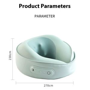 Portable Neck And Shoulder Massager Relief 3D Kneading Massager For Tension