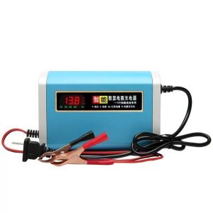 Lithium Iron 12V 10A Lead Acid Battery Chargers With LCD Display EU US UK AU