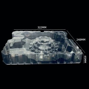 Transparent PET Plastic Packaging Blister Tray for Bearings Hardware Components