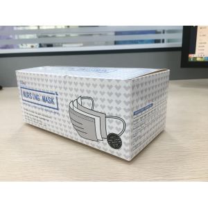 17.5*9.5cm Disposable Dust Mask , Sterile Face Masks For Virus Protection