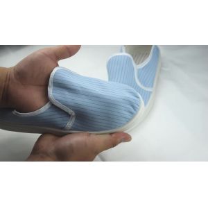 China Cleanroom antistatic ESD dustproof shoe PU outsole lab Shoes on sale
