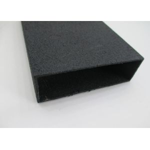 6063 T5 Extruded Aluminum Rectangular Tubing Sand Blasting 0.5 - 2.0 mm