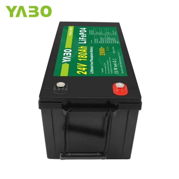 High Quality Long Life 2000 Cycles Cheap Lithium Iron Phosphate 24V 180Ah Lifepo4 Battery Pack