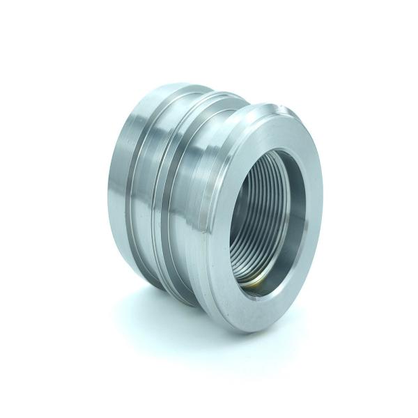 CNC Machined Iron Hydraulic Cylinder Threaded Heavy Piston with RoHS Certificati