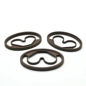 NBR EPDM Silicone FKM CR HNBR Rubber Grommets Rubber Gaskets China Factory