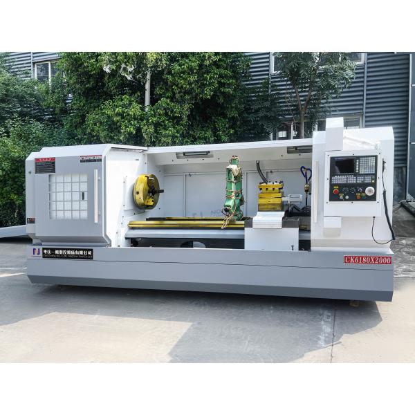 CK6180 2 Meter Horizontal Flat Bed CNC Lathe Machine CNC Turning Lathe For Metal