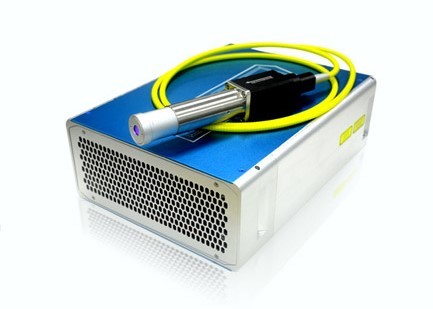 23 VAC 50W Fiber Laser Source , Fiber Optic Light Source Air Cooling Pulse