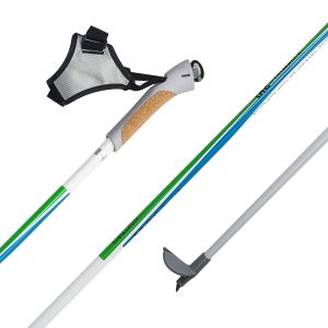 Cheap Small Basket Rubber Grip Lightweight Aluminum Alloy Ski Pole for All Skill Levels for sale