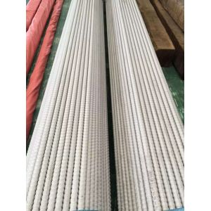 TP304 / TP304L TP316 / TP316L Stainless Steel Corrugated Low Fin Tubes For Heat