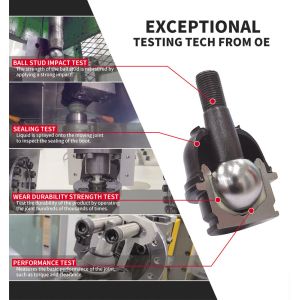 KEMMEX CL0010L Stabilizer Link Left Length 256mm Thread size M15XP1.5